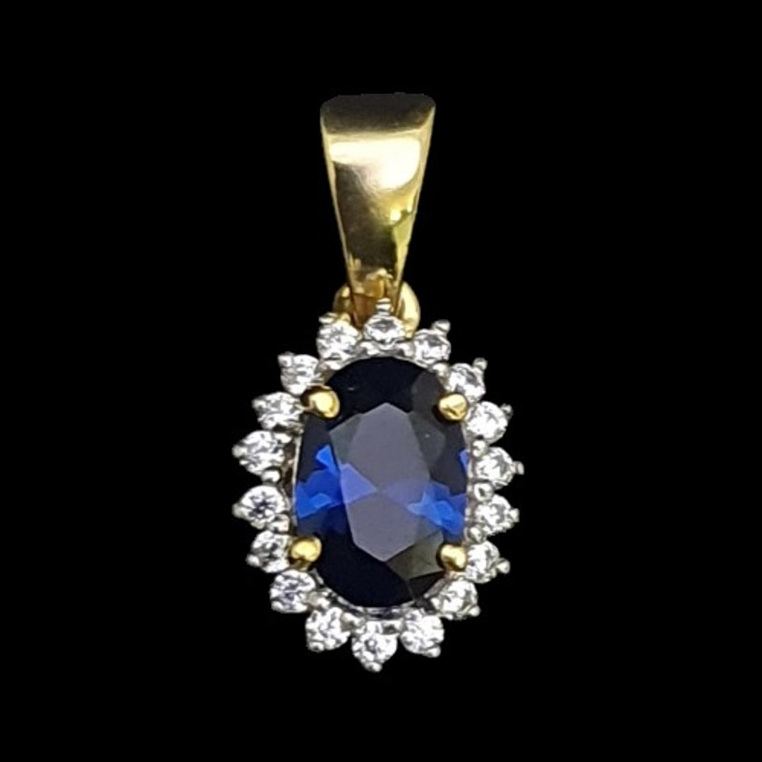 18 KT DIAMOND PENDANT 0.81 Gms - MJ25PD366