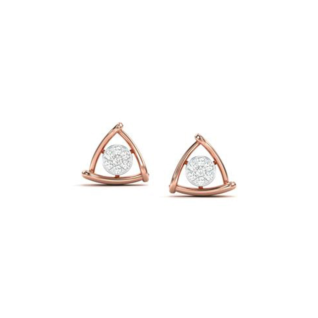 18 KT DIAMOND EARRING 3.149 Gms - MJ25ER24