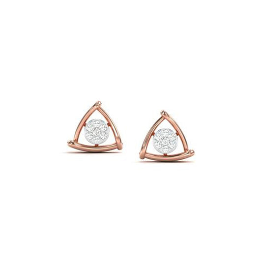 18 KT DIAMOND EARRING 3.149 Gms - MJ25ER24