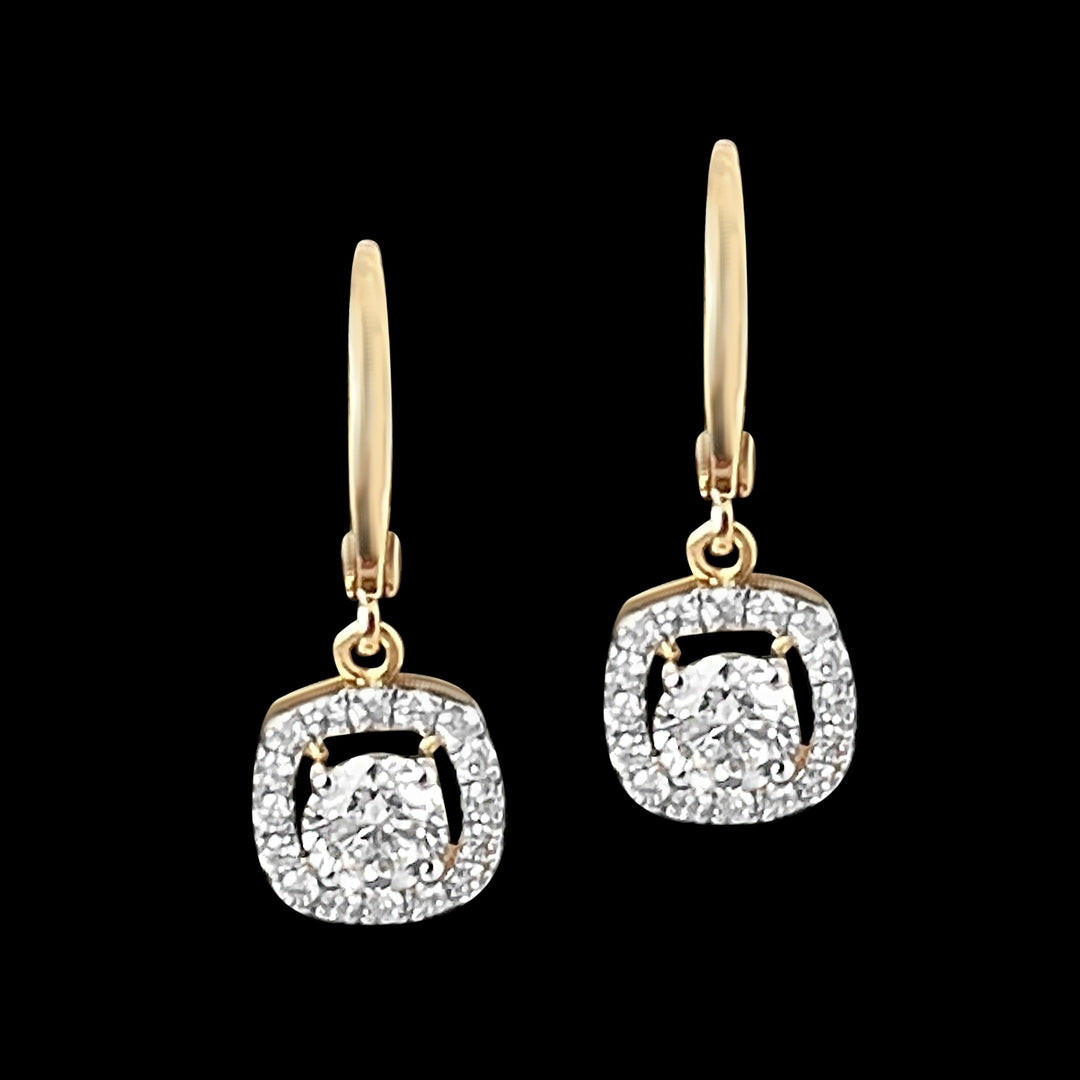 18 KT DIAMOND EARRING 2.622 Gms - MJ25ER43