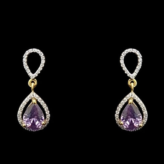 18 KT DIAMOND EARRING 2.89 Gms - MJ25ER183
