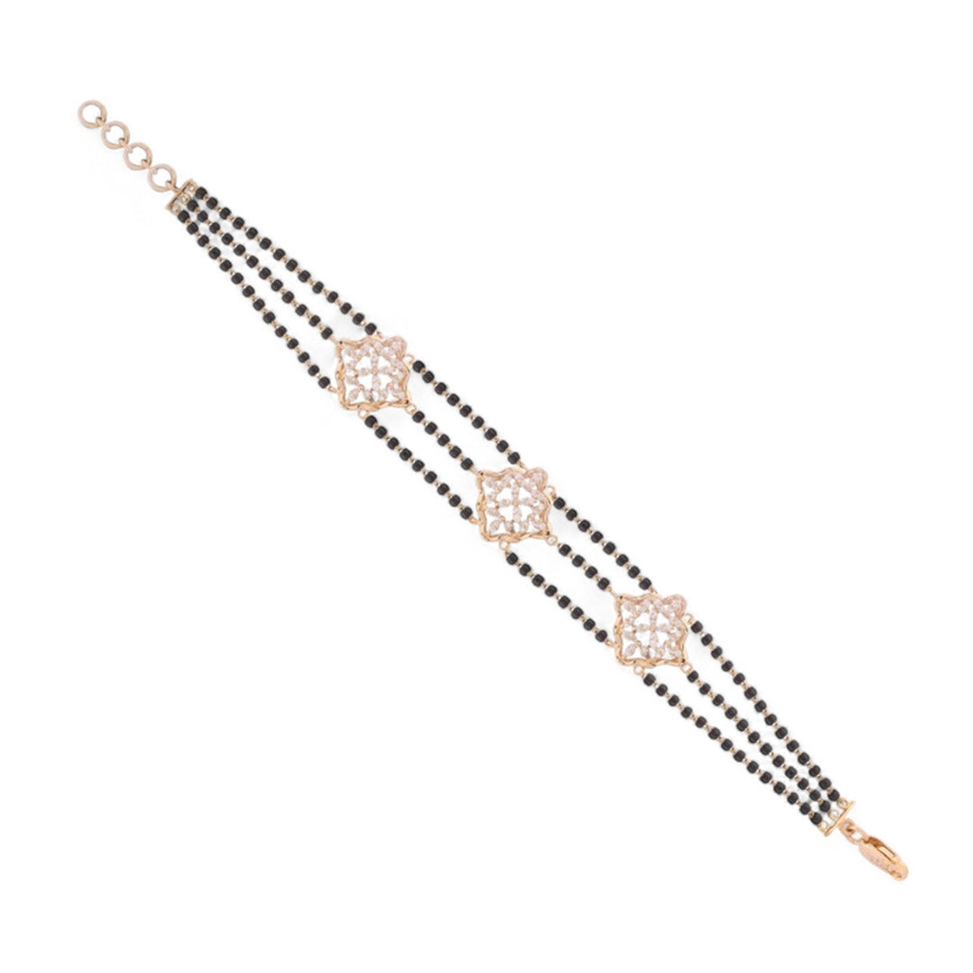 18 KT DIAMOND HAND MANGALSUTRA 9.288 Gms - MJ25MS86