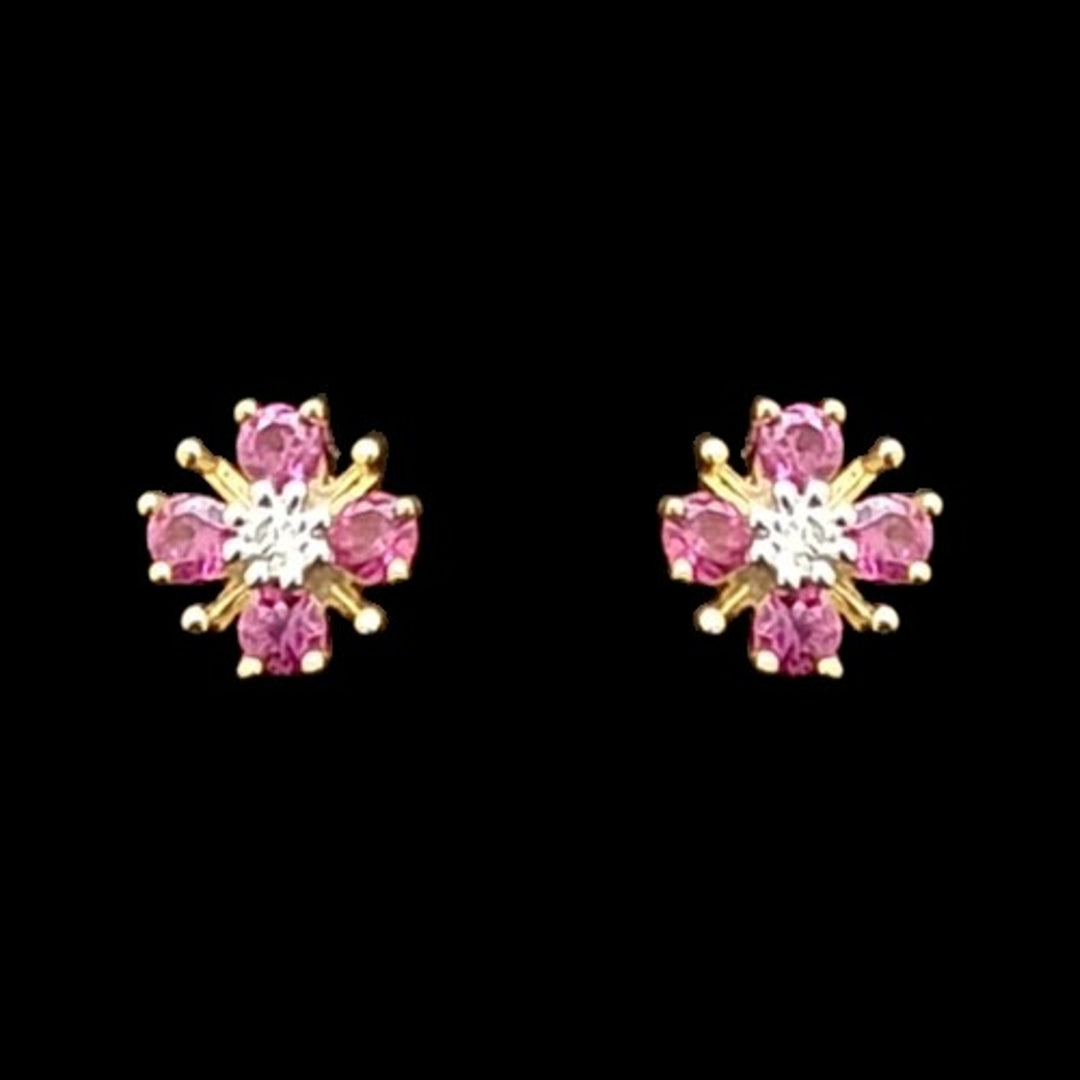18 KT DIAMOND EARRING 1.82 Gms - MJ25ER230