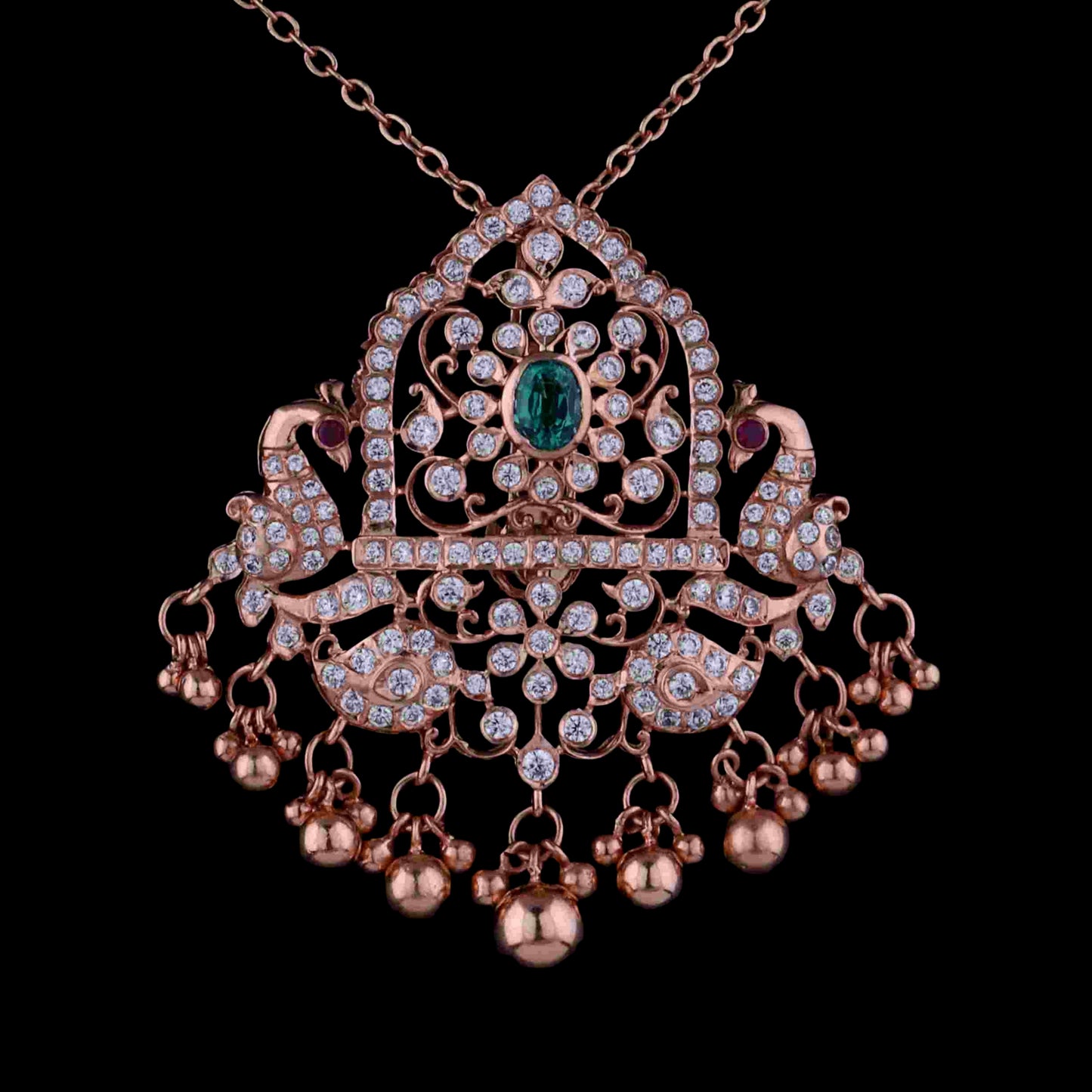 Diamond PENDANT With 10.032 Gms of 18 Kt Gold and 1.361 Cts of Certified Natural Diamonds Code: MJ26PND82