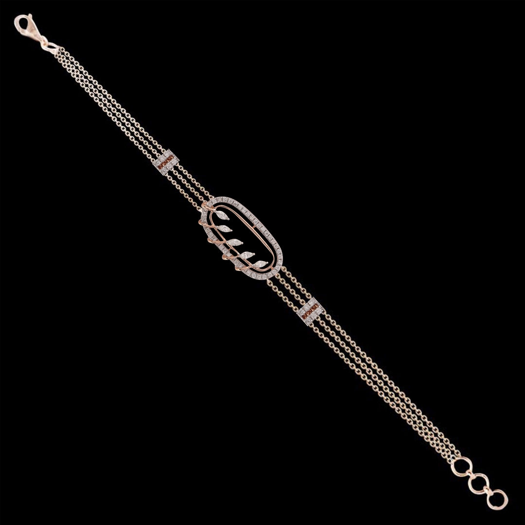 18 KT DIAMOND BRACELET 5.952 Gms - MJ25BR10