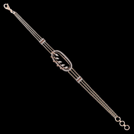 18 KT DIAMOND BRACELET 5.952 Gms - MJ25BR10