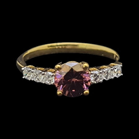 18 KT DIAMOND RING 2.47 Gms - MJ25RG178