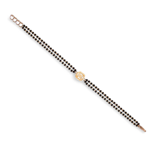 18 KT DIAMOND HAND MANGALSUTRA 3.184 Gms - MJ25MS93
