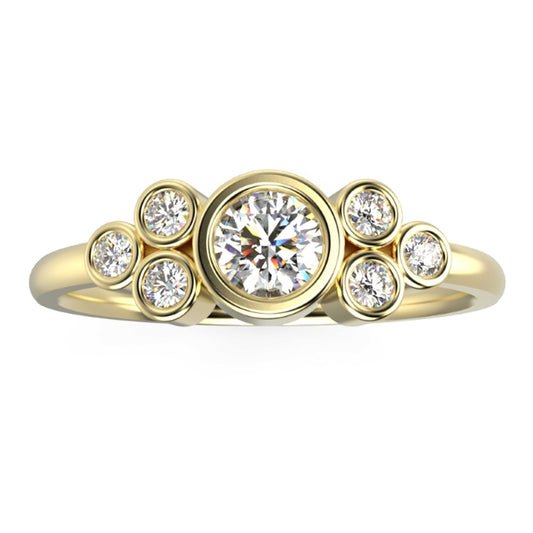 18 KT DIAMOND RING 3.5 Gms - MJ25RG296