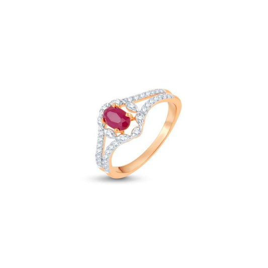 18 KT DIAMOND RING 2.7 Gms - MJ25RG439