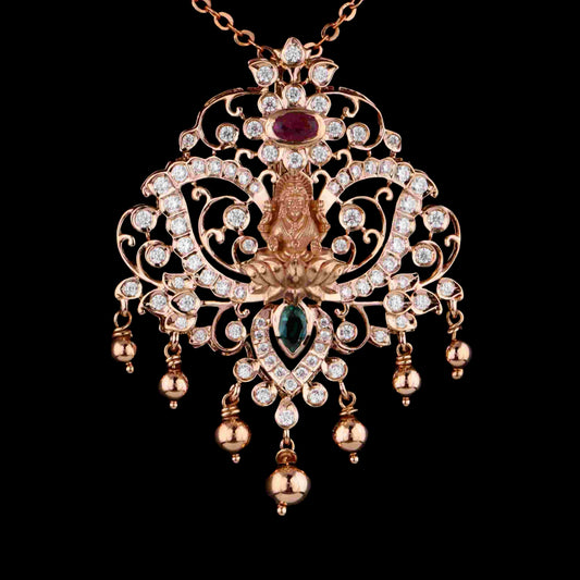 Diamond PENDANT With 13.3 Gms of 18 Kt Gold and 1.138 Cts of Certified Natural Diamonds Code: MJ26PND74