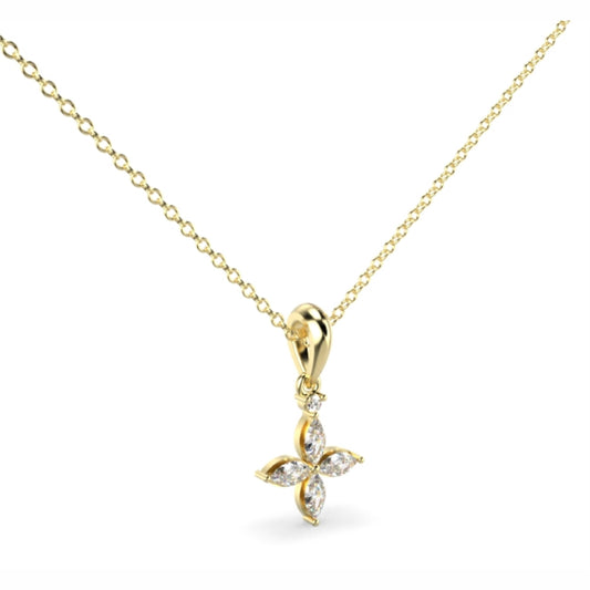 18 KT DIAMOND PENDANT 8 Gms - MJ25ER258