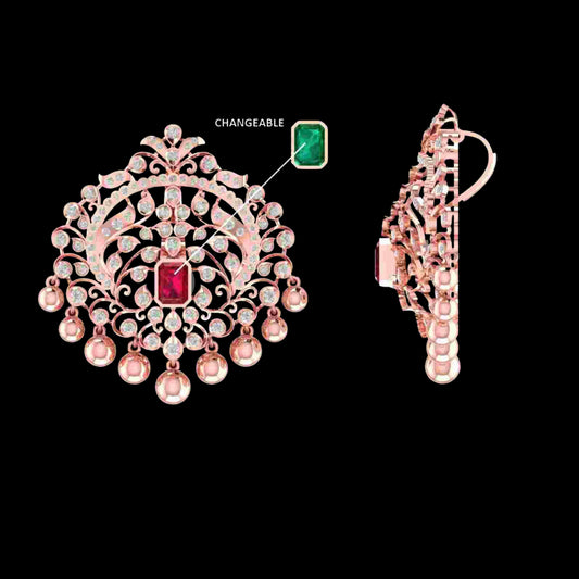 Diamond PENDANT With 13.654 Gms of 18 Kt Gold and 1.716 Cts of Certified Natural Diamonds Code: MJ26PND138