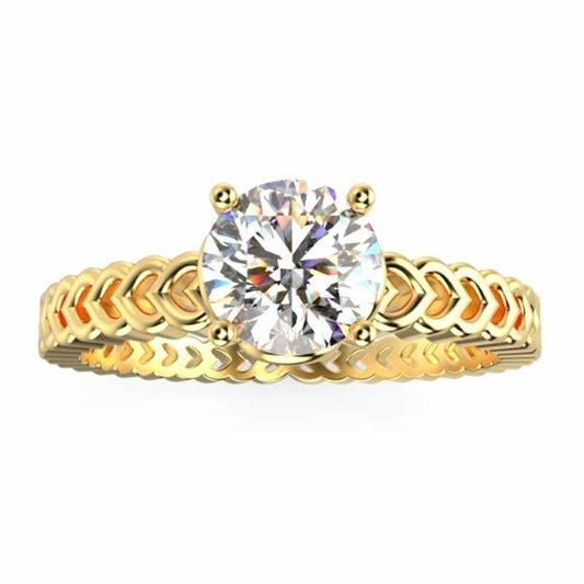 18 KT DIAMOND RING 2 Gms - MJ25RG310
