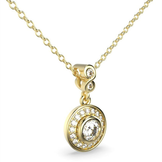 18 KT DIAMOND PENDANT 4 Gms - MJ25ER210