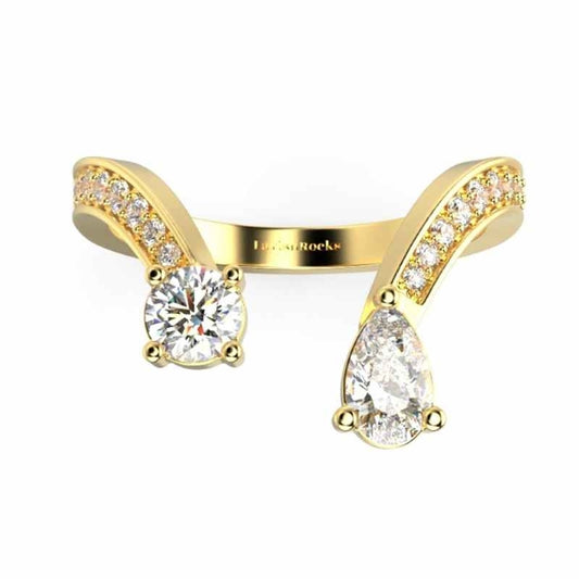 18 KT DIAMOND RING 1.6 Gms - MJ25RG318