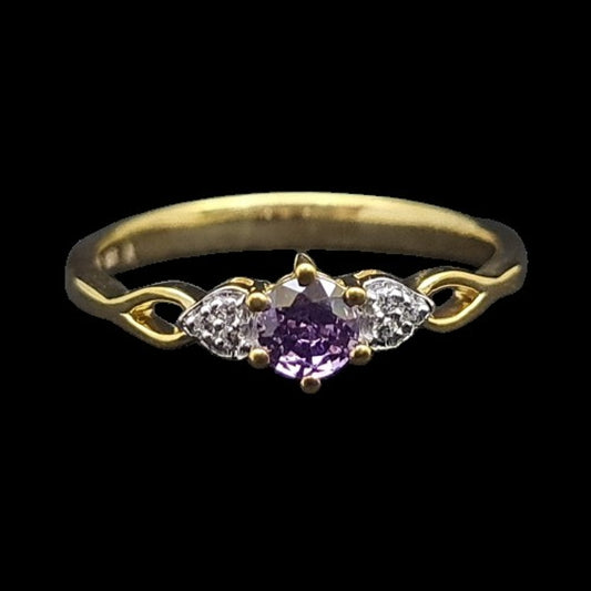18 KT DIAMOND RING 2.18 Gms - MJ25RG201