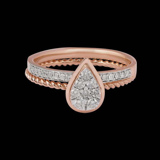 18 KT DIAMOND RING 2.802 Gms - MJ25RG490