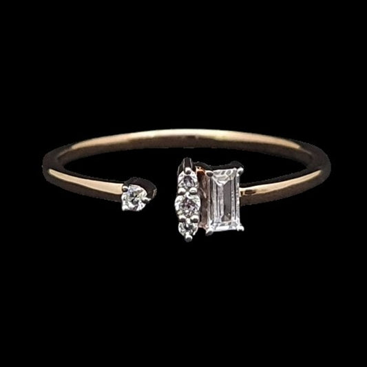 18 KT DIAMOND RING 1.47 Gms - MJ25RG403