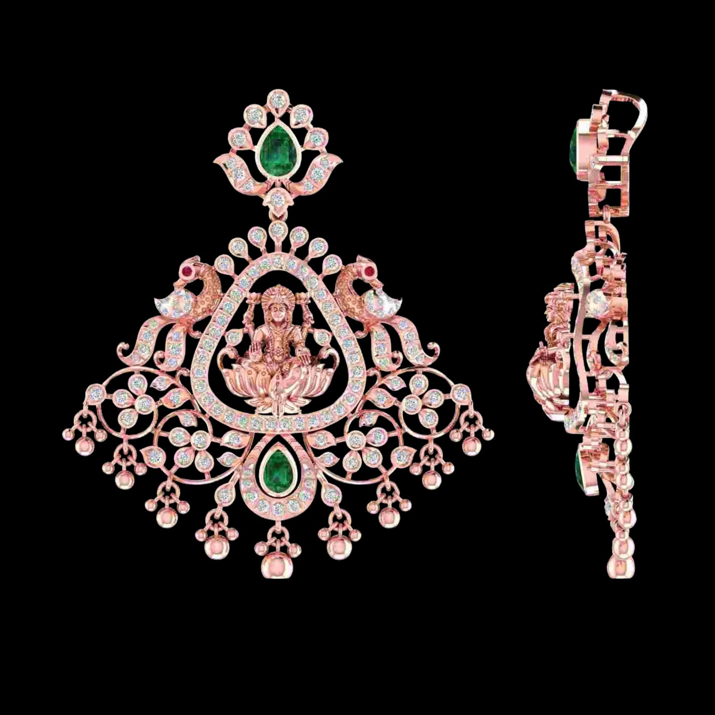 Diamond PENDANT With 16.115 Gms of 18 Kt Gold and 1.952 Cts of Certified Natural Diamonds Code: MJ26PND67