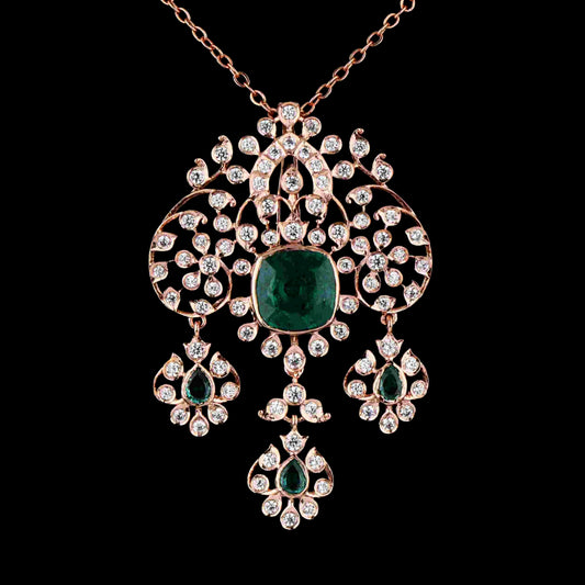 Diamond PENDANT With 11.226 Gms of 18 Kt Gold and 1.362 Cts of Certified Natural Diamonds Code: MJ26PND80