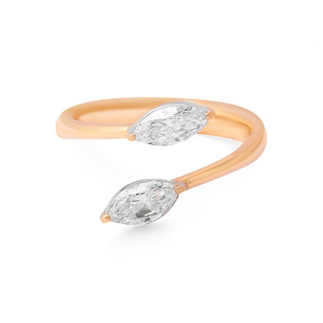 18 KT DIAMOND RING 3.958 Gms - MJ25RG537
