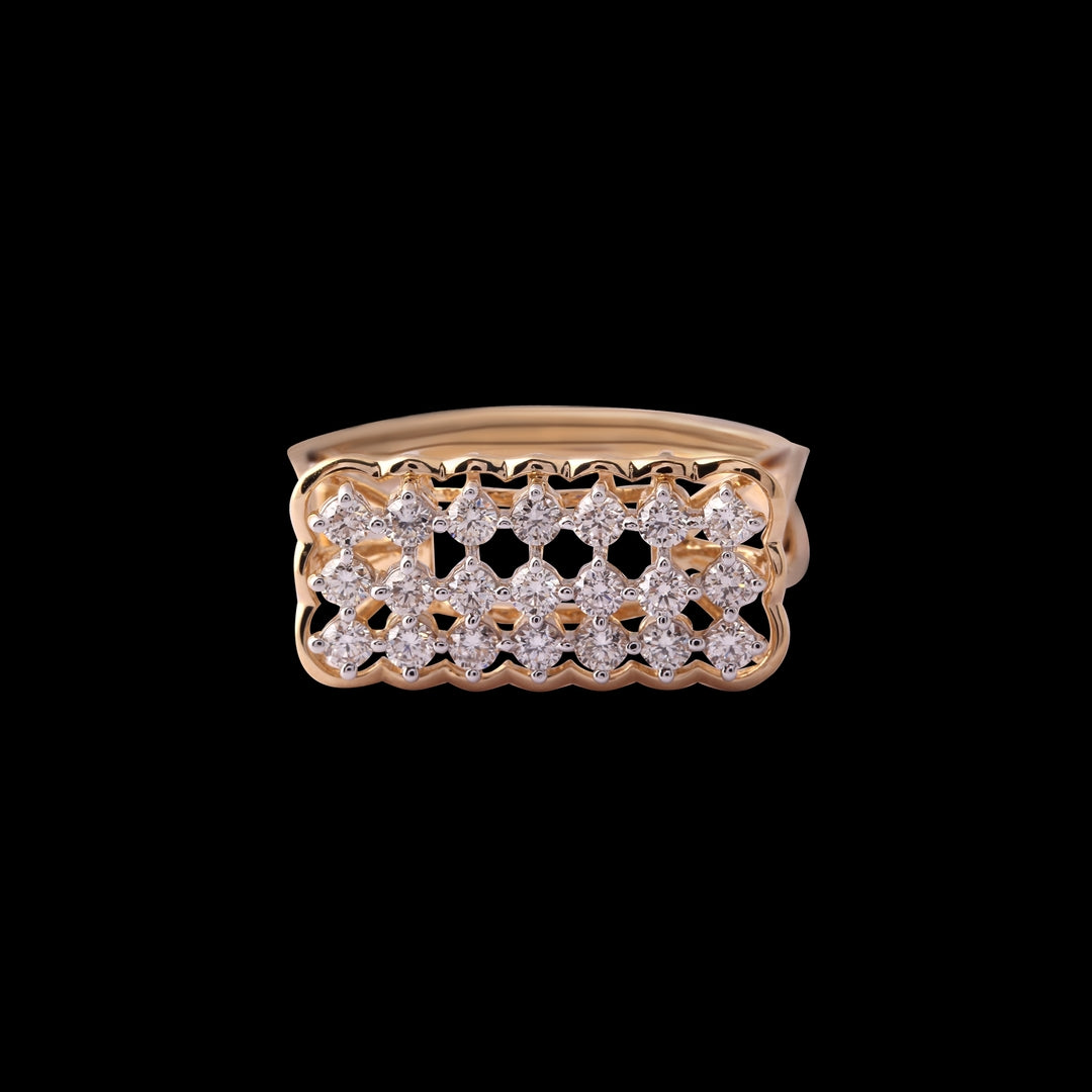 18 KT DIAMOND RING 3.26 Gms - MJ25RG449