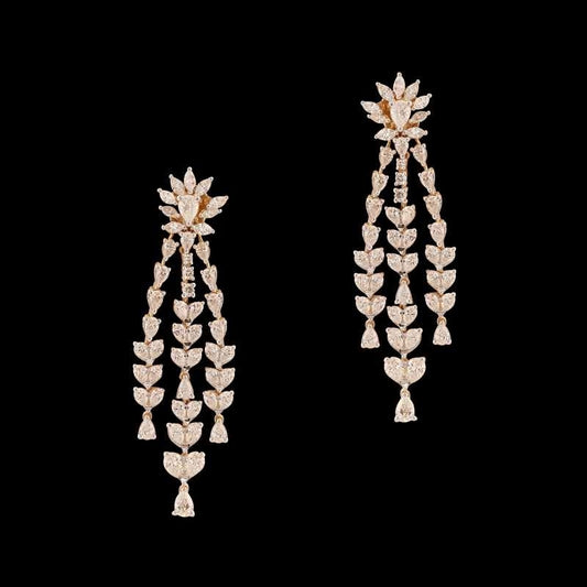 18 KT DIAMOND EARRING 2.554 Gms - MJ25ER25