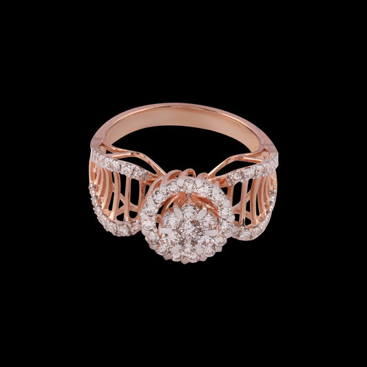 18 KT DIAMOND RING 4.952 Gms - MJ25RG466