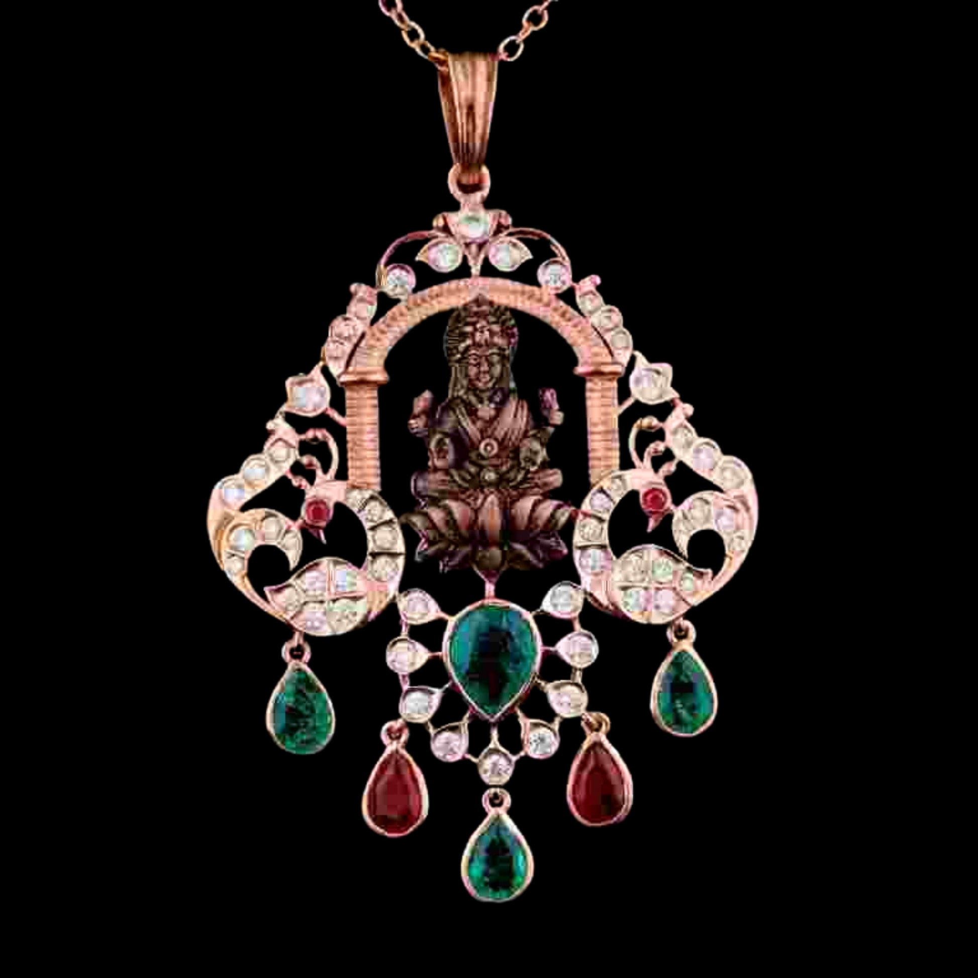 Diamond PENDANT With 13.194 Gms of 18 Kt Gold and 1.056 Cts of Certified Natural Diamonds Code: MJ26PND26