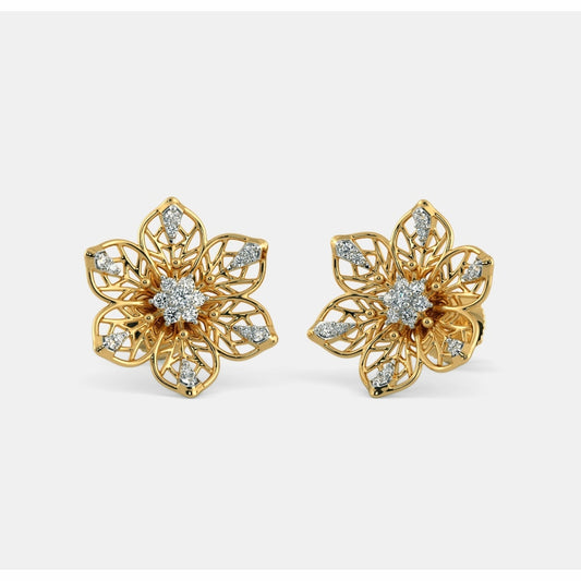 18 KT DIAMOND EARRING 6 Gms - MJ25ER262