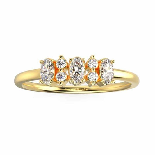 18 KT DIAMOND RING 2.5 Gms - MJ25301