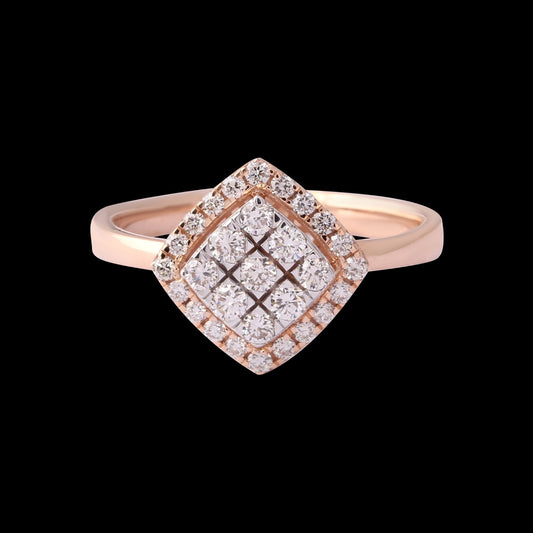 18 KT DIAMOND RING 3.184 Gms - MJ25RG456