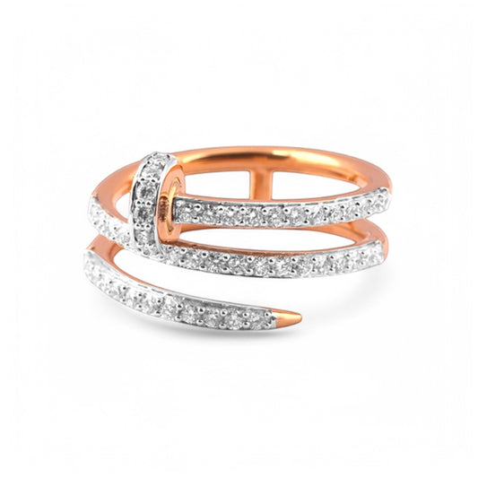 18 KT DIAMOND RING 5.608 Gms - MJ25RG545
