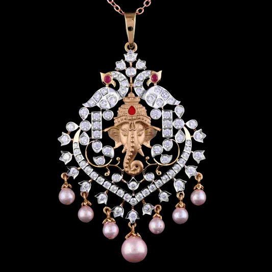 Diamond PENDANT With 14.618 Gms of 18 Kt Gold and 1.689 Cts of Certified Natural Diamonds Code: MJ26PND12