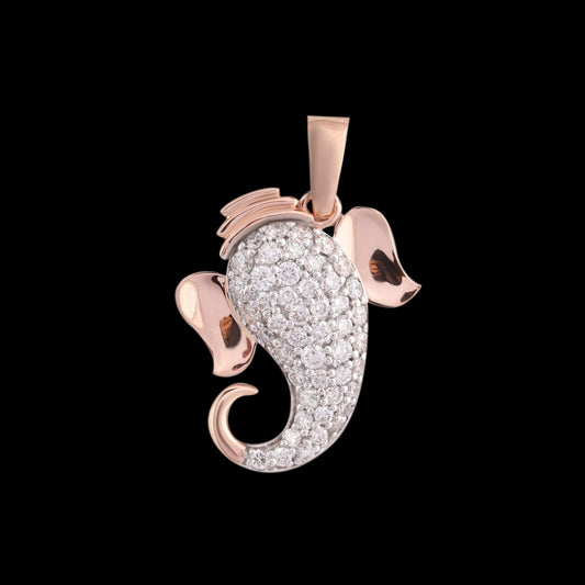 18 KT DIAMOND PENDANT 2.722 Gms - MJ25PD123