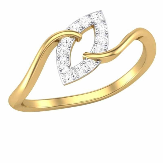 18 KT DIAMOND RING 1.8 Gms - MJ25RG324