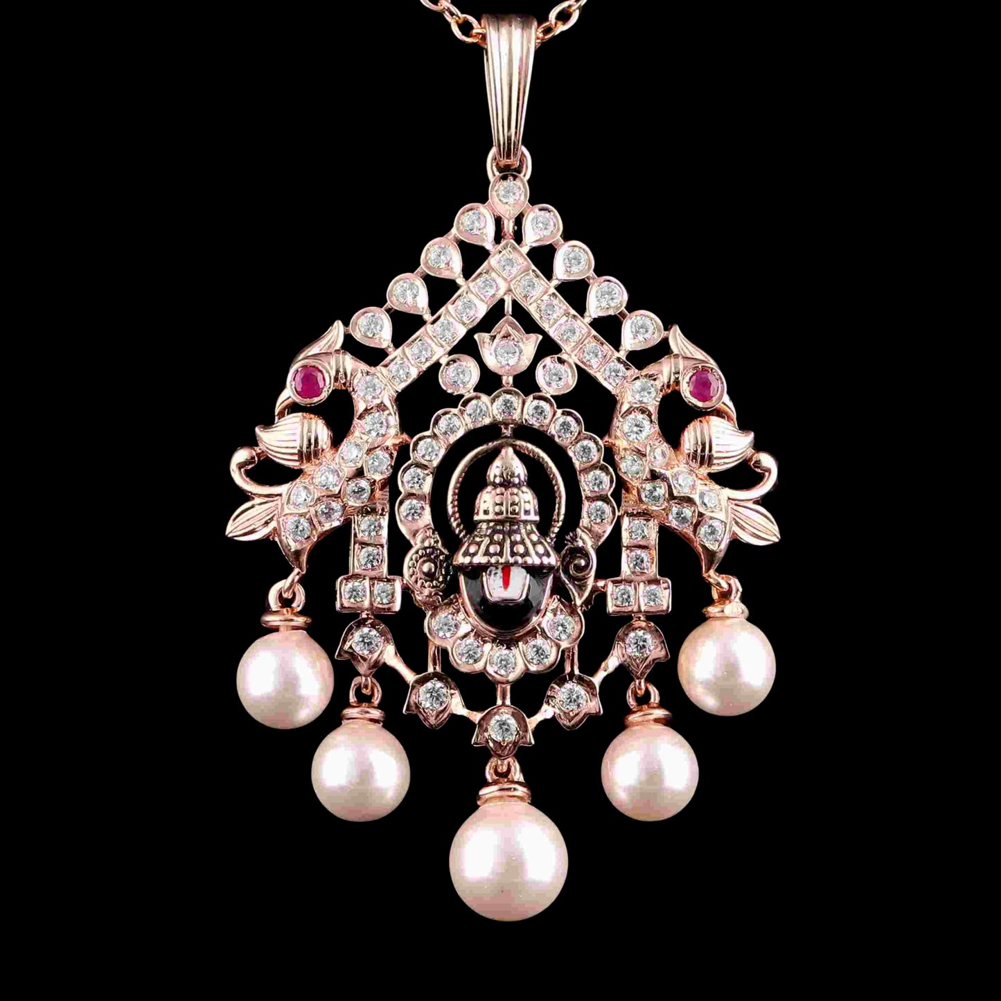 Diamond PENDANT With 10.123 Gms of 18 Kt Gold and 1.382 Cts of Certified Natural Diamonds Code: MJ26PND24