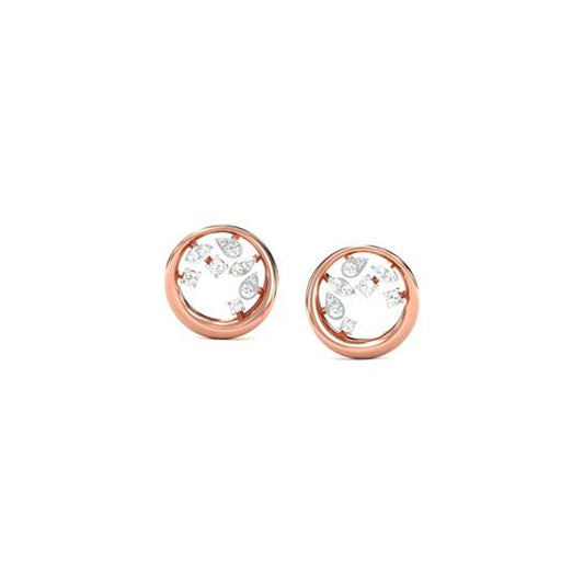 18 KT DIAMOND EARRING 2.031 Gms - MJ25ER23