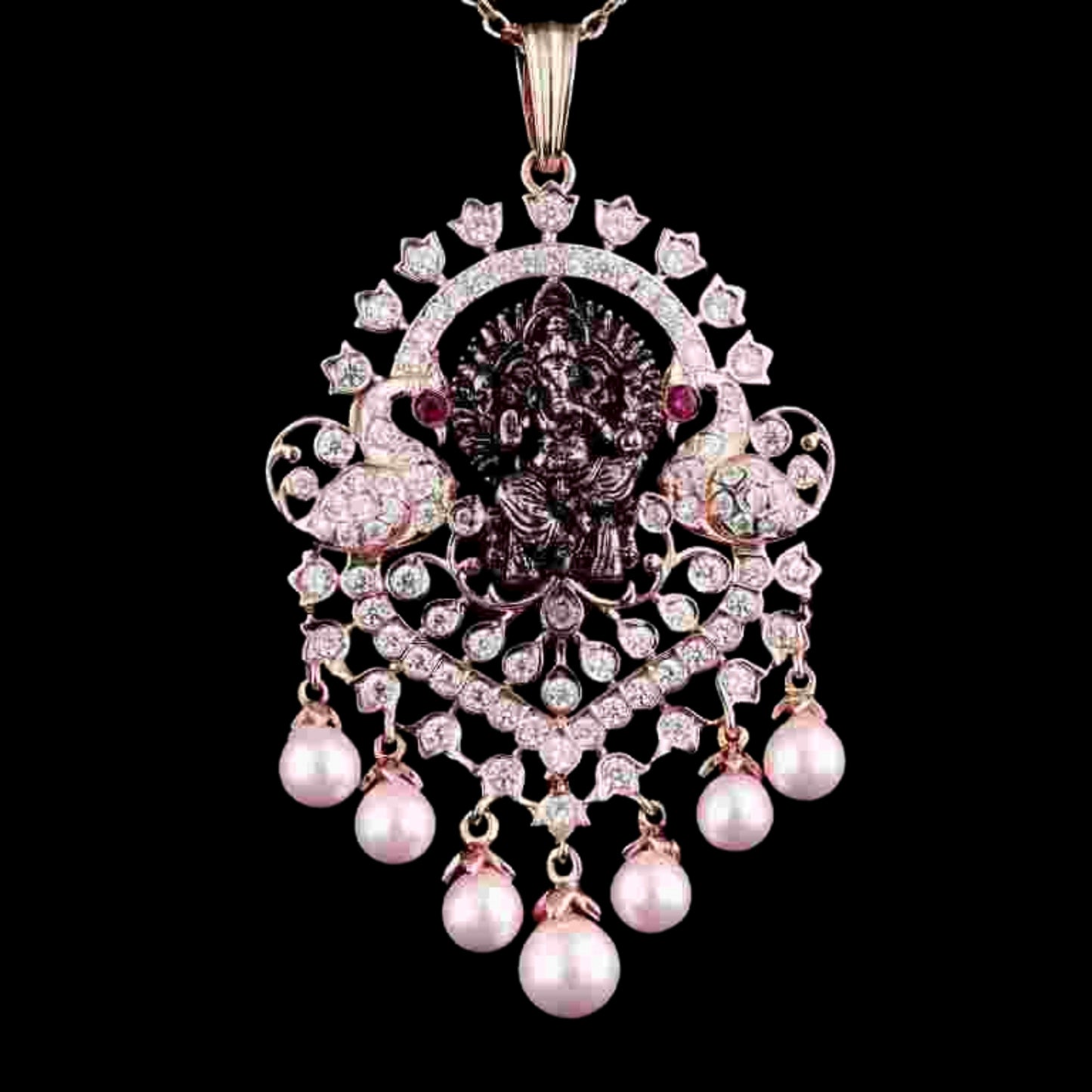 Diamond PENDANT With 14.604 Gms of 18 Kt Gold and 1.583 Cts of Certified Natural Diamonds Code: MJ26PND19