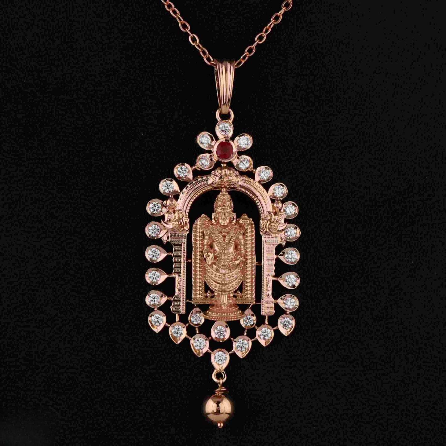 Diamond PENDANT With 11.561 Gms of 18 Kt Gold and 0.897 Cts of Certified Natural Diamonds Code: MJ26PND4