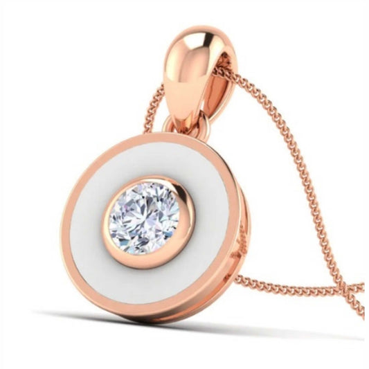 18 KT DIAMOND PENDANT 6.5 Gms - MJ25ER254