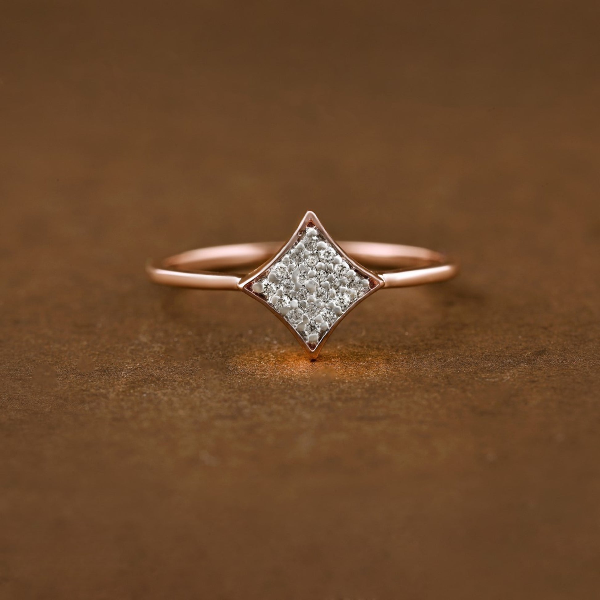 Diamond RING With 1.28 Gms of 18 Kt Gold and 0.072 Cts of Certified Natural Diamonds Code: MJ26RG631