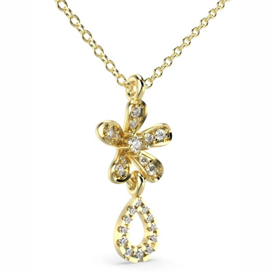 18 KT DIAMOND PENDANT 4.5 Gms - MJ25ER246