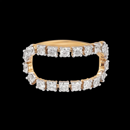 18 KT DIAMOND RING 3.352 Gms - MJ25RG432