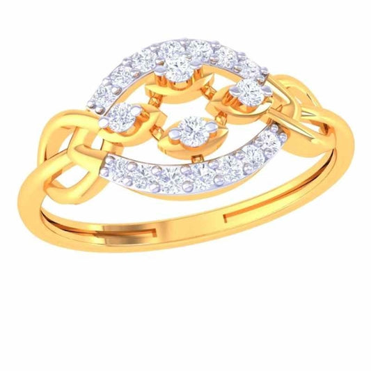 18 KT DIAMOND RING 3.2 Gms - MJ25RG322