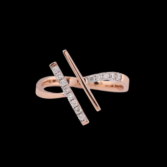 18 KT DIAMOND RING 3.04 Gms - MJ25RG474