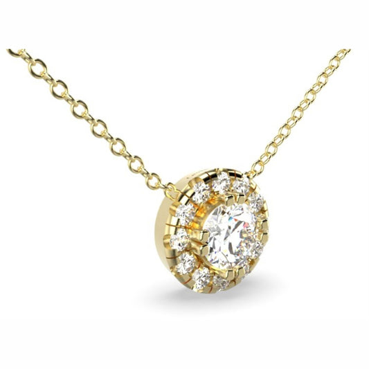 18 KT DIAMOND PENDANT 3.5 Gms - MJ25ER319