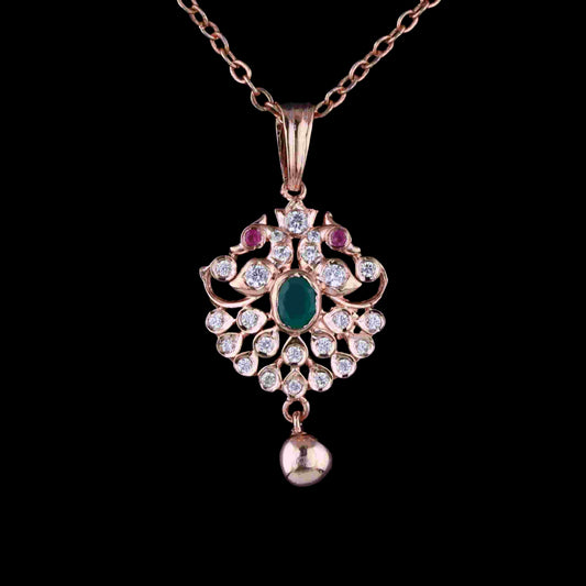 Diamond PENDANT With 2.355 Gms of 18 Kt Gold and 0.235 Cts of Certified Natural Diamonds Code: MJ26PND116