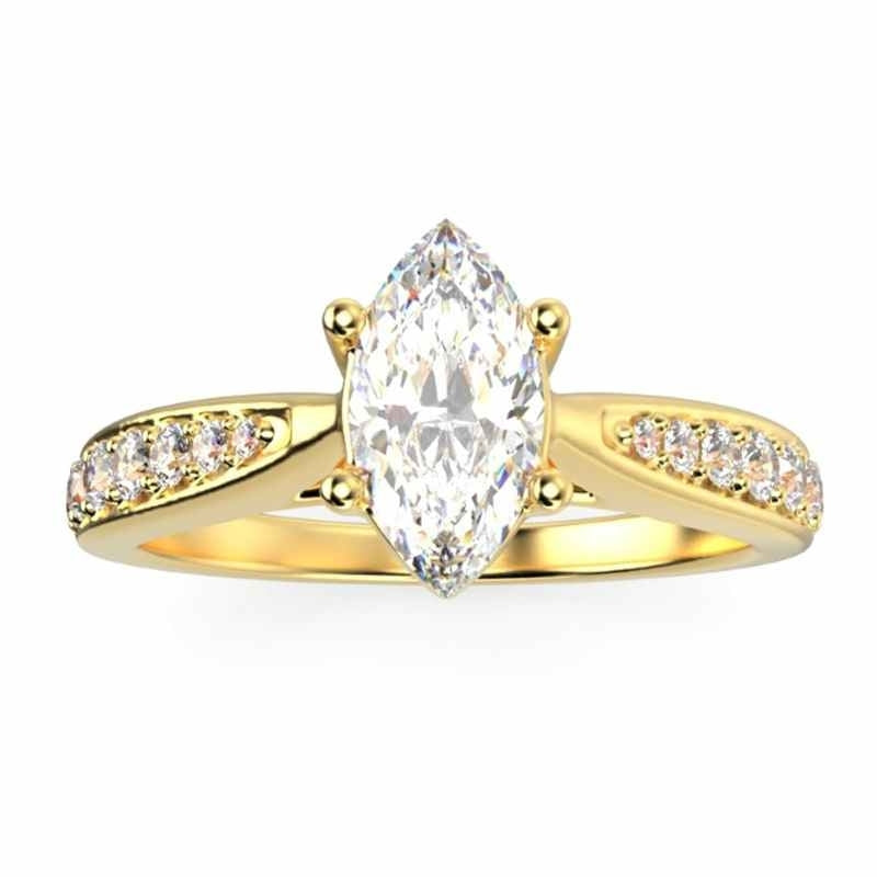 18 KT DIAMOND RING 3.5 Gms - MJ25RG320